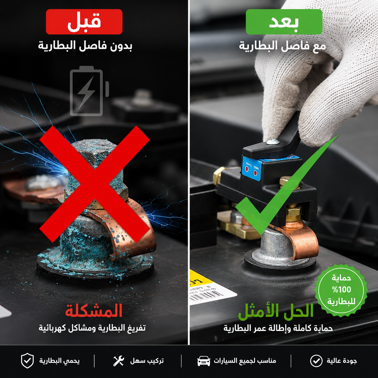 جهاز صغير... حماية كبيرة لبطارية سيارتك
