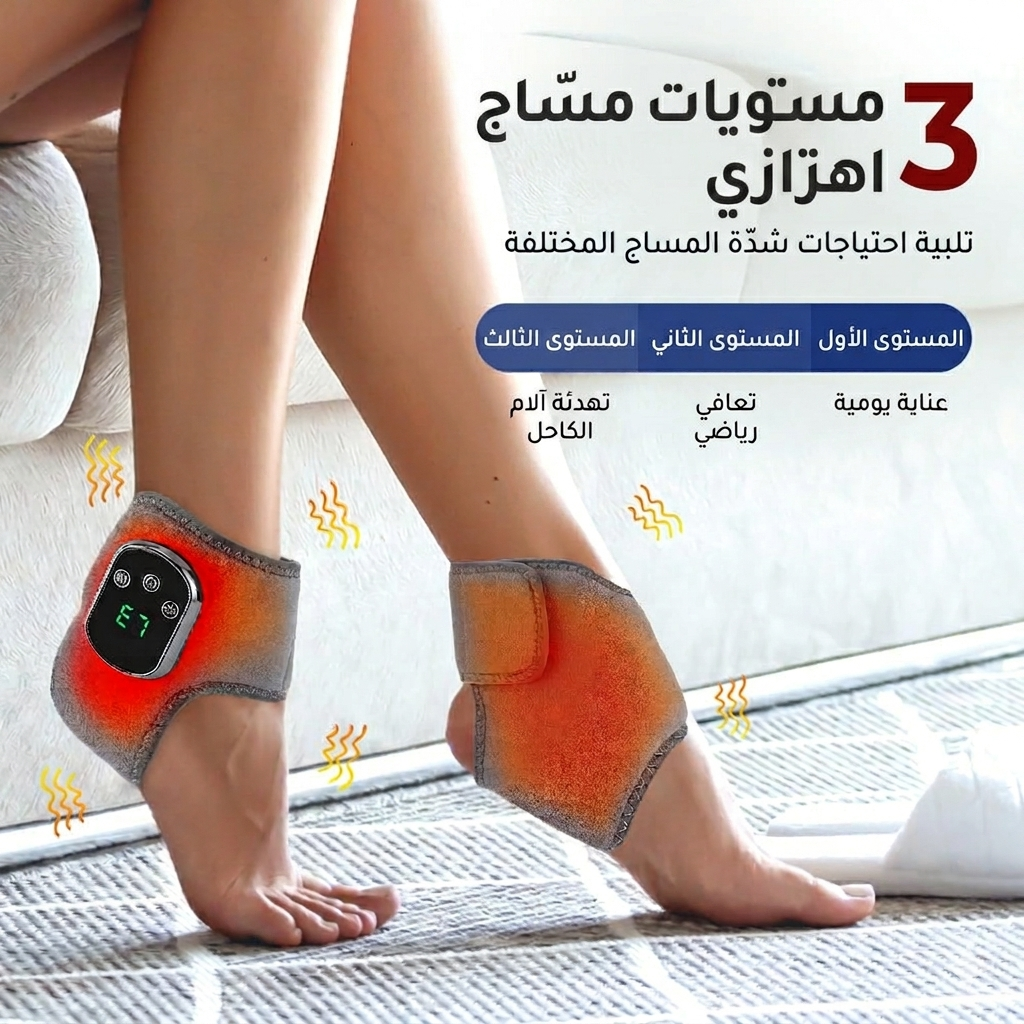 جهاز مساج القدم FootRenew — راحة فورية للقدمين المتعبتين من بيتك